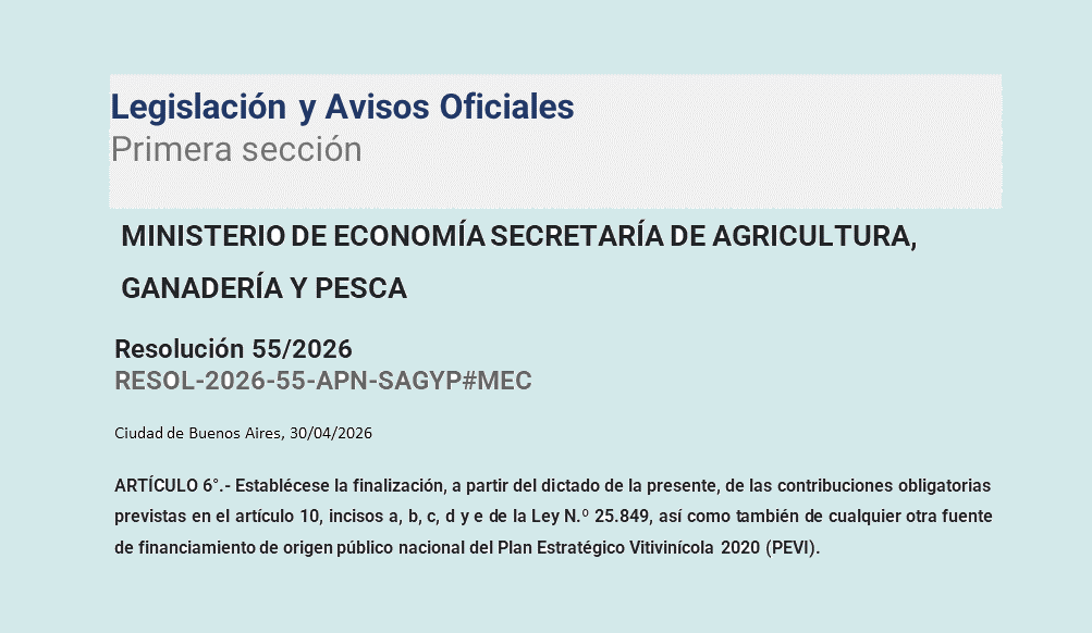 Foto para: EL FIN DE LAS CONTRIBUCIONES OBLIGATORIAS A COVIAR: 