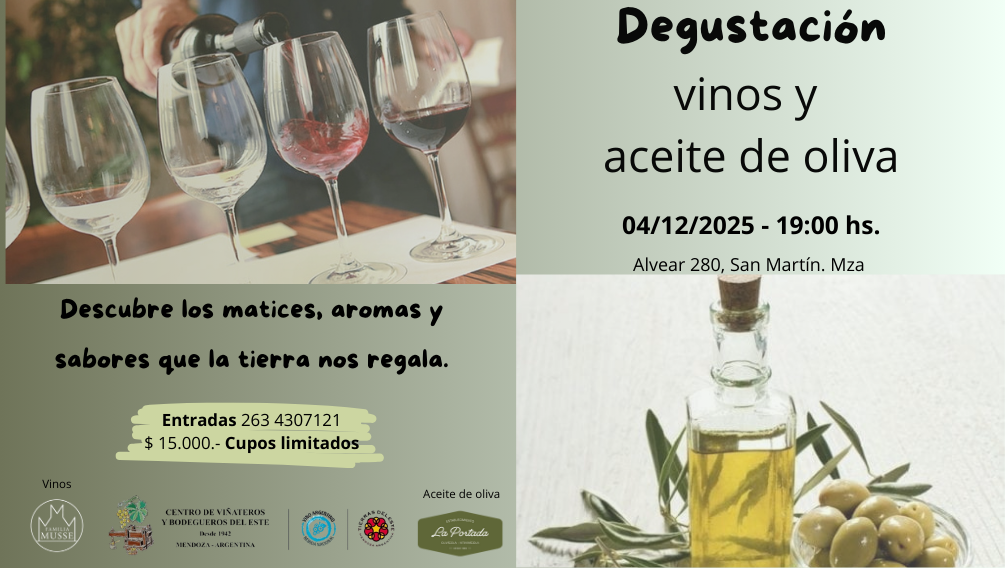 Foto para: Degustación de vinos y aceite de oliva